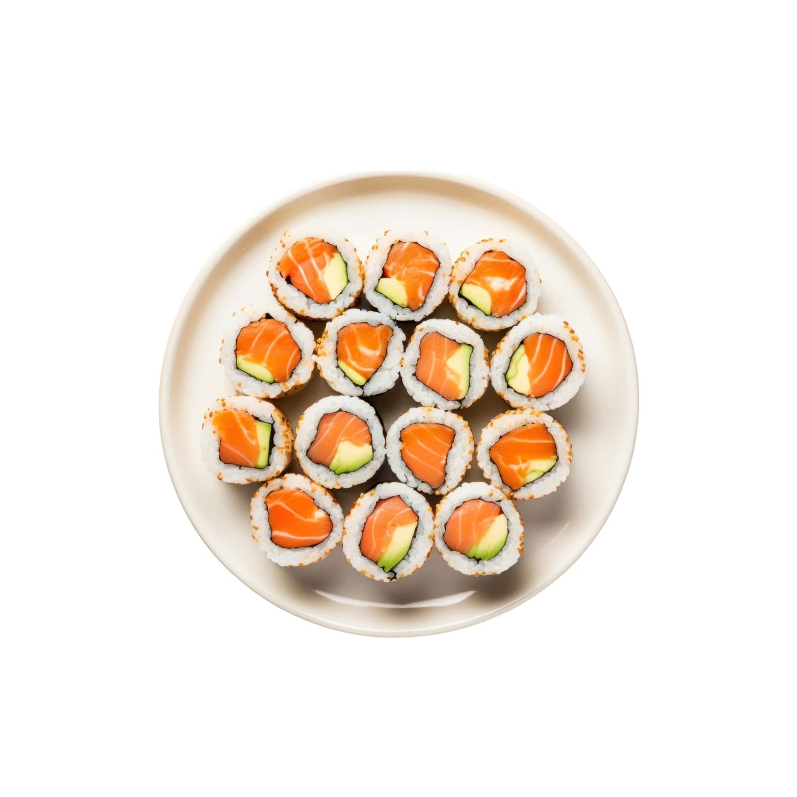 Salmon Avocado Sushi Roll, 1 lb
