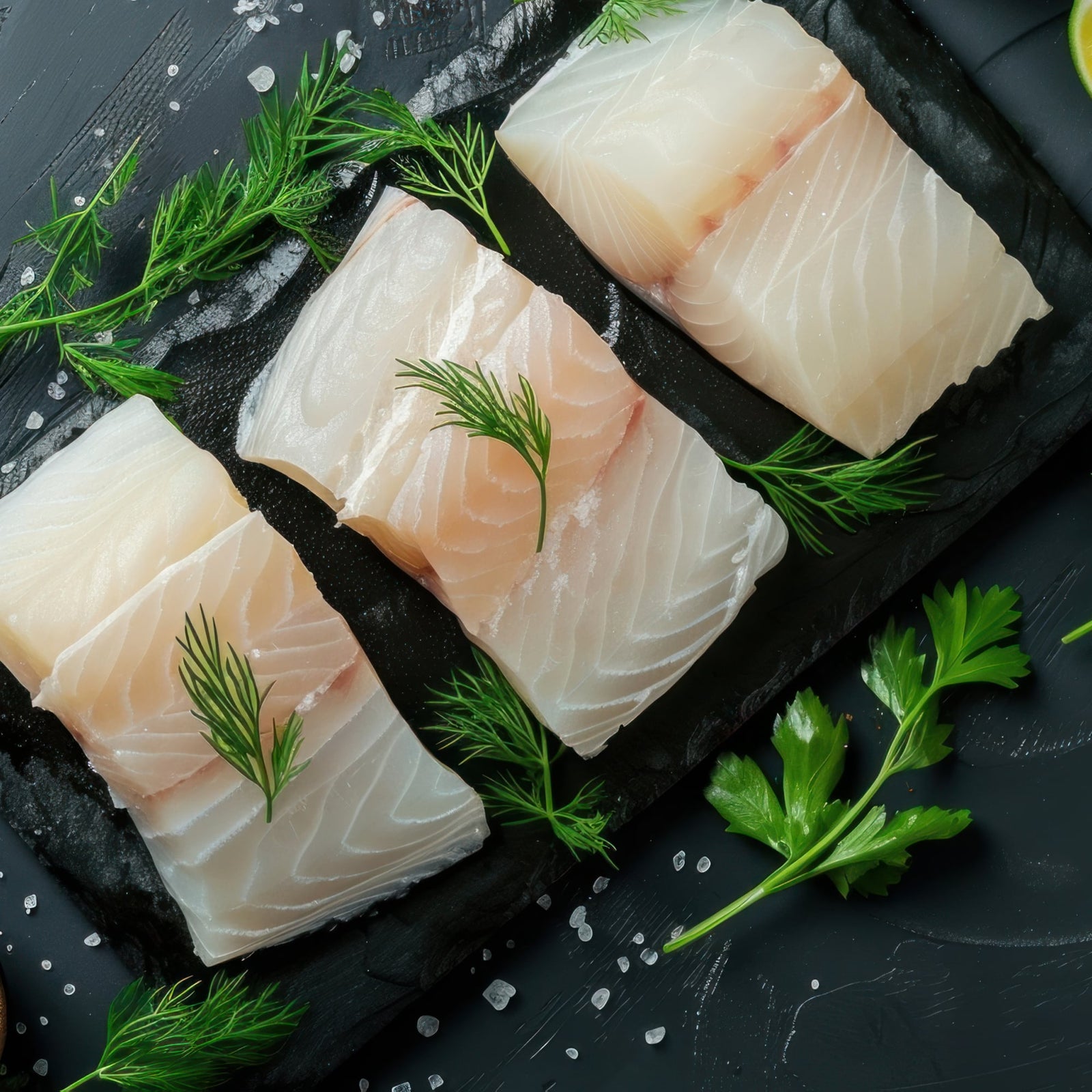 Tender White Fish Fillet with Lemon and Herbs, 2 lb